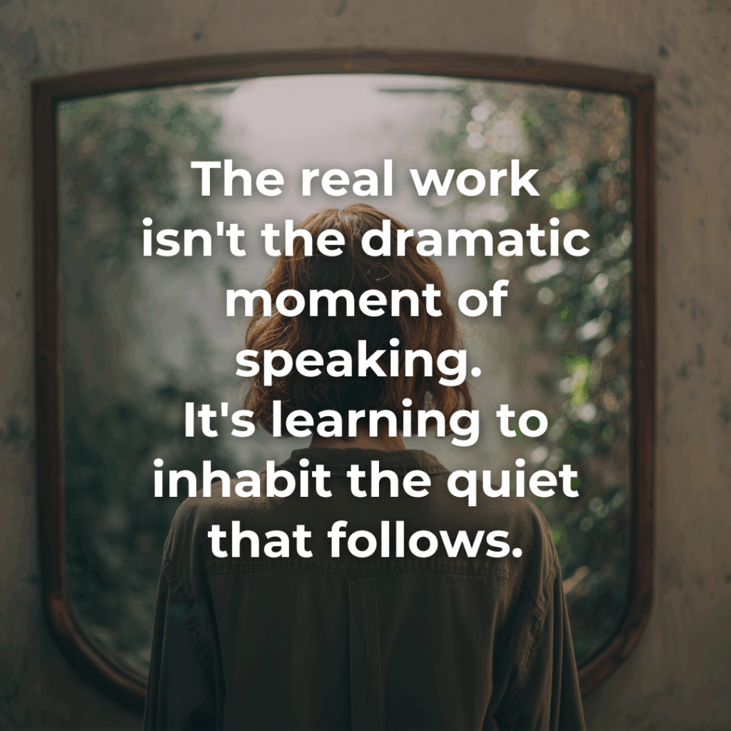 the quiet after