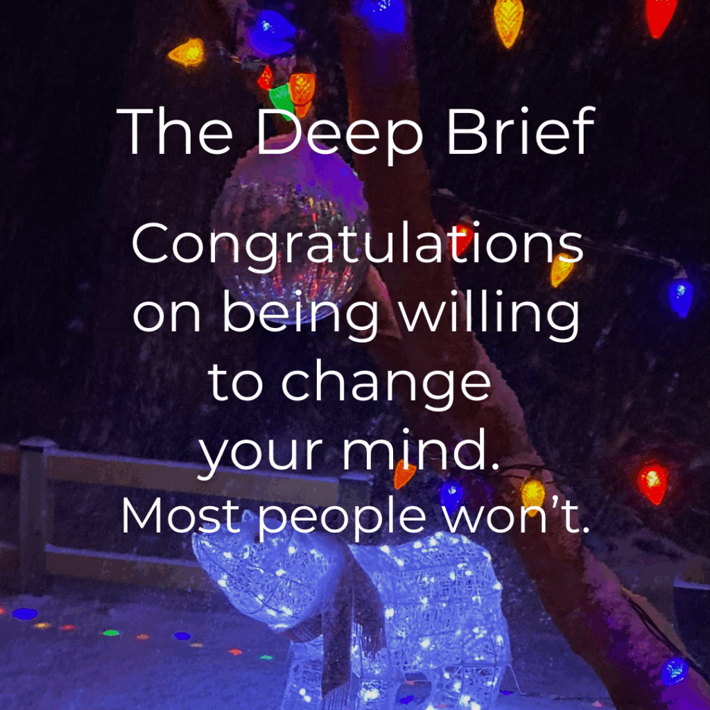 Okay, December. Let's do this.